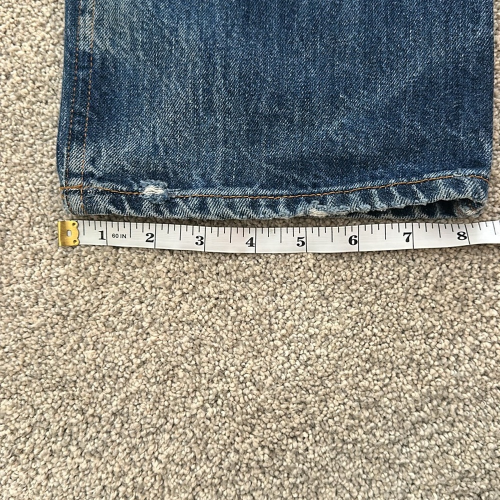 Re/Done Classic Indigo Straight Leg Jeans - Picture 16 of 16